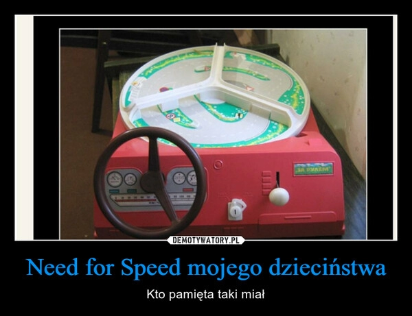 
    Need for Speed mojego dzieciństwa