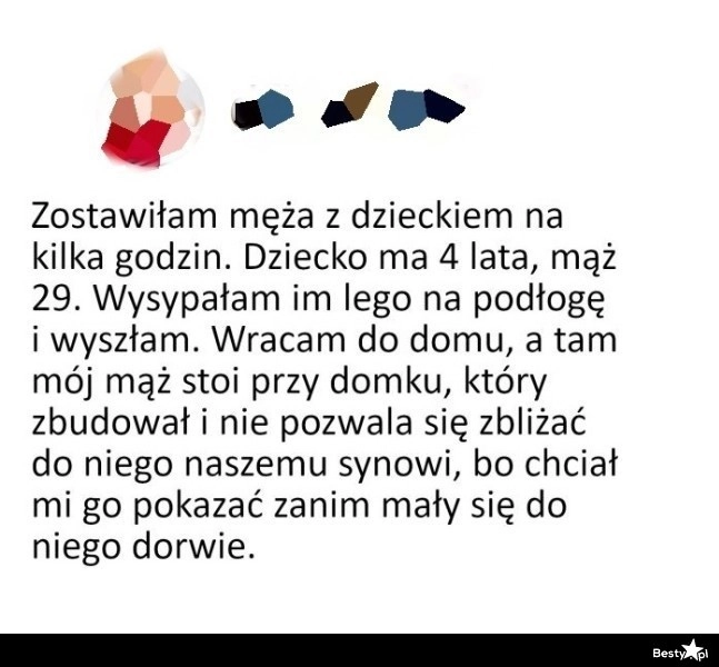 
    Dziecko pod opieką taty 