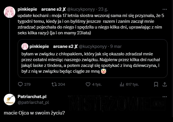 
    Stwierdzono brak Ojca