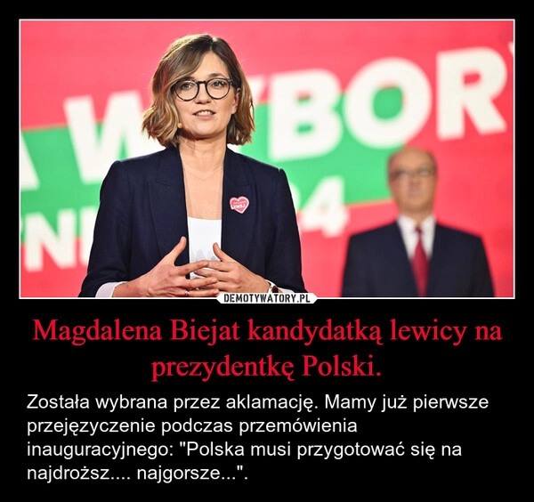 
    Magdalena Biejat kandydatką lewicy na prezydentkę Polski.