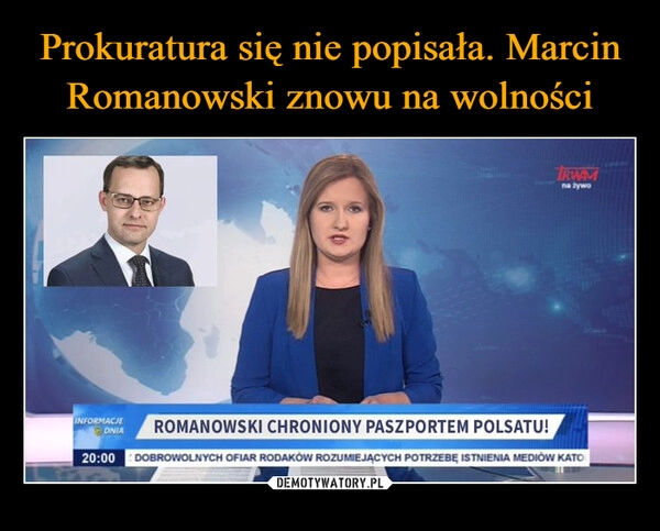 
    Prokuratura się nie popisała. Marcin Romanowski znowu na wolności