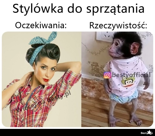 
    Stylówka do sprzątania 