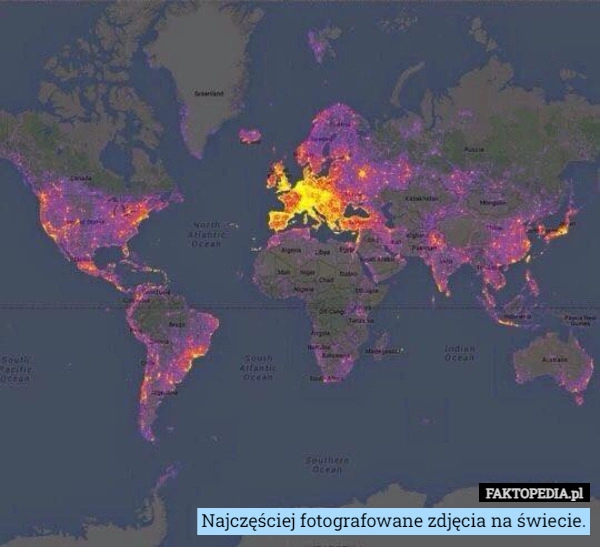 
    Najczęściej fotografowane zdjęcia na świecie.