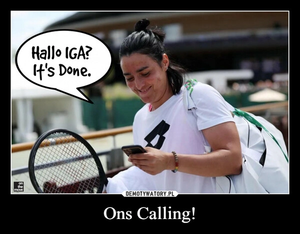 
    Ons Calling!