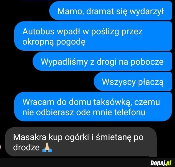 
    Skoro żyjesz, to zrób zakupy po drodze