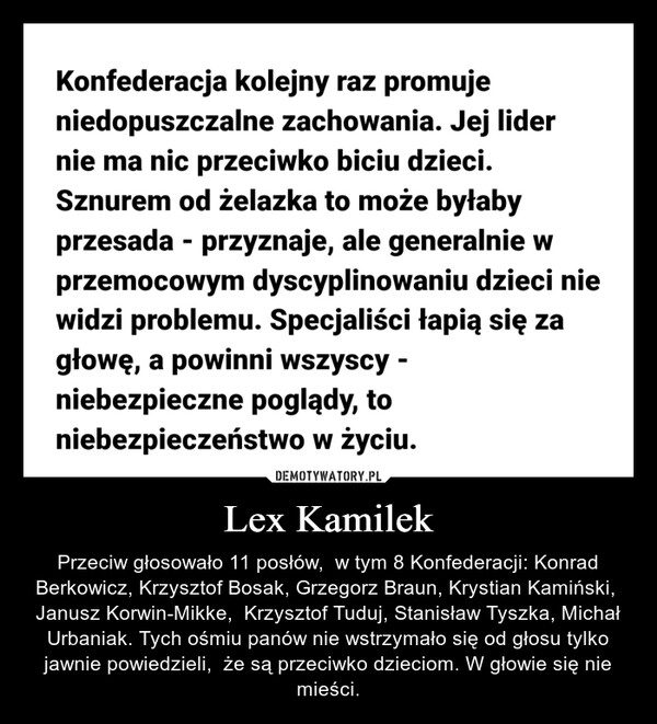 
    Lex Kamilek