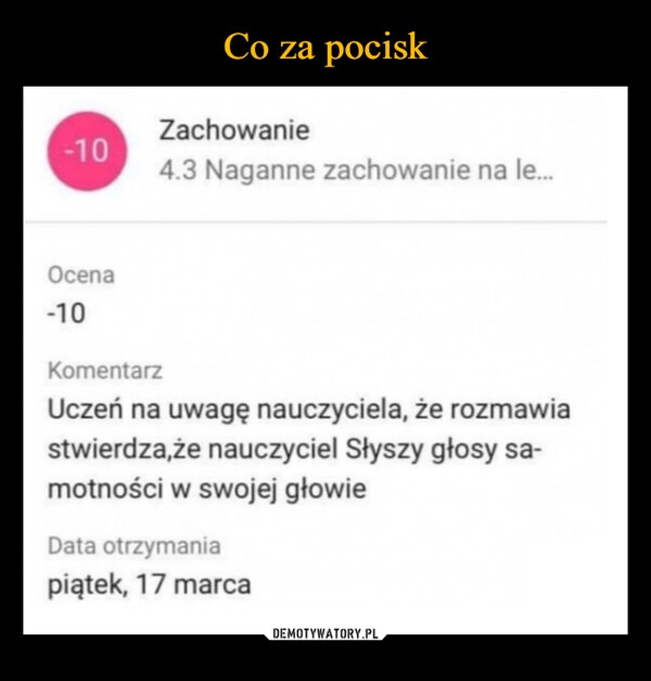 
    Co za pocisk