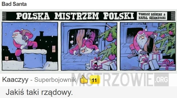 
    
			Jakiś taki rządowy.					