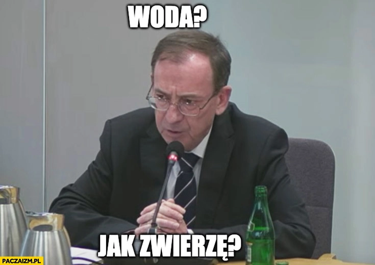 
    Kamiński woda? Jak zwierzę?