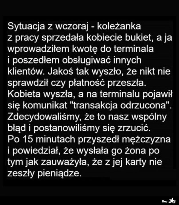 
    Problem z transakcją 