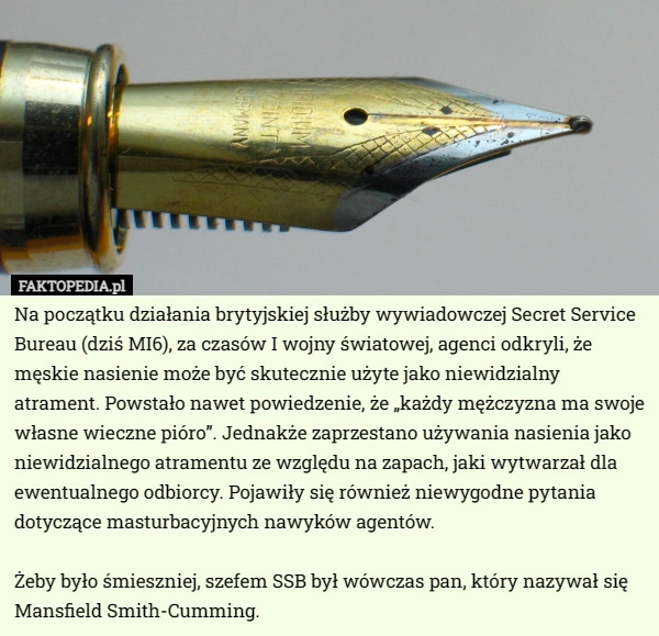 
    Na początku działania brytyjskiej służby wywiadowczej Secret Service Bureau...