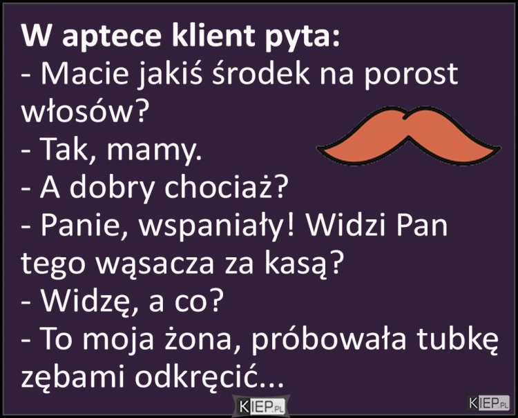 
    Macie jakiś środek na porost włosów? 