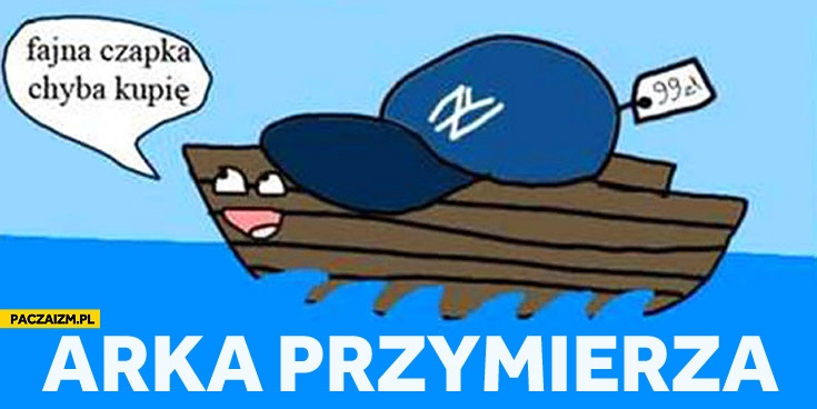 
    Arka przymierza fajna czapka chyba kupię