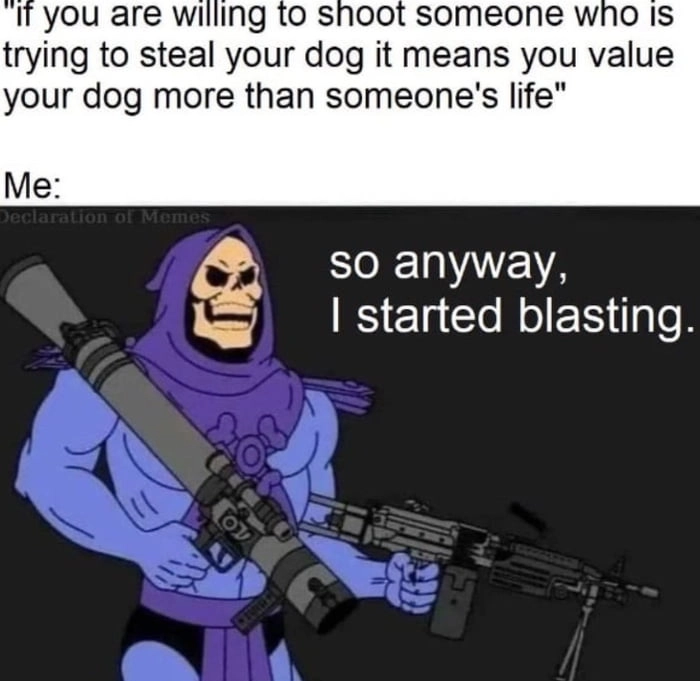 
    Don’t mess with my doggo