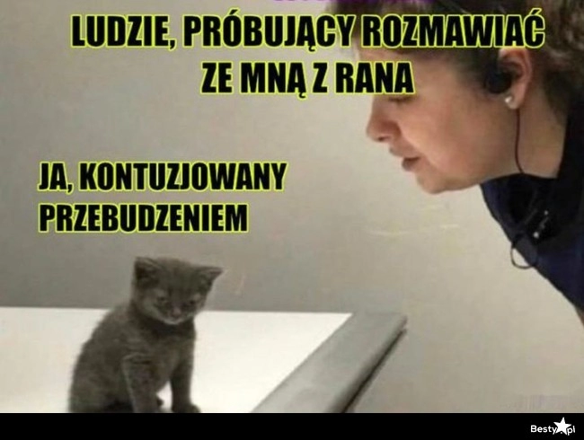 
    Kontuzjowany przebudzeniem 