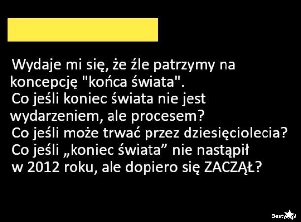 
    Koniec świata 