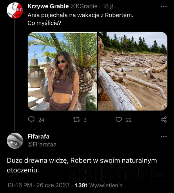 
    Naturalne środowisko Roberta