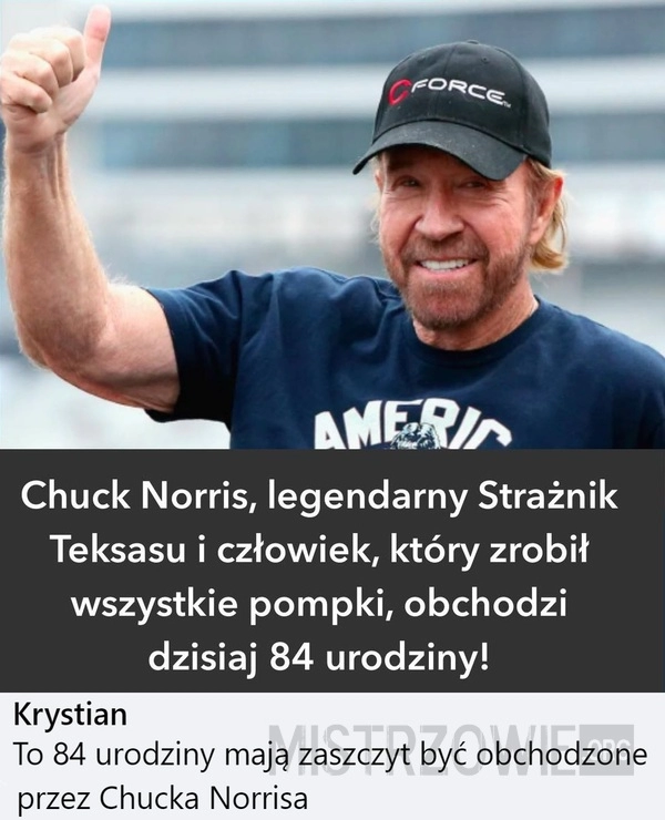 
    Chuck Norris