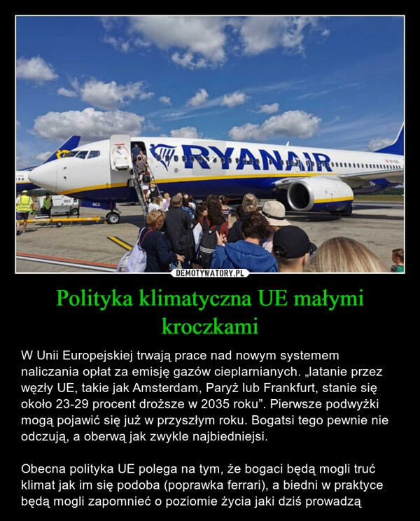 
    Polityka klimatyczna UE małymi kroczkami