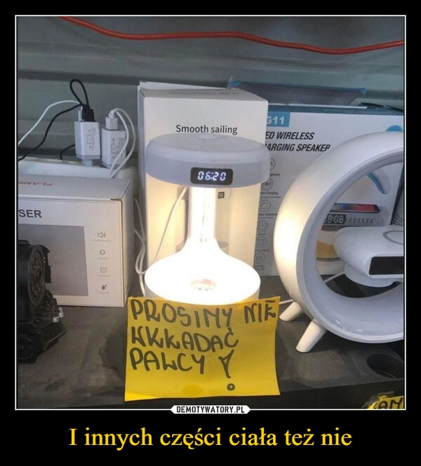 
    I innych części ciała też nie