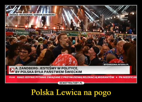 
    Polska Lewica na pogo