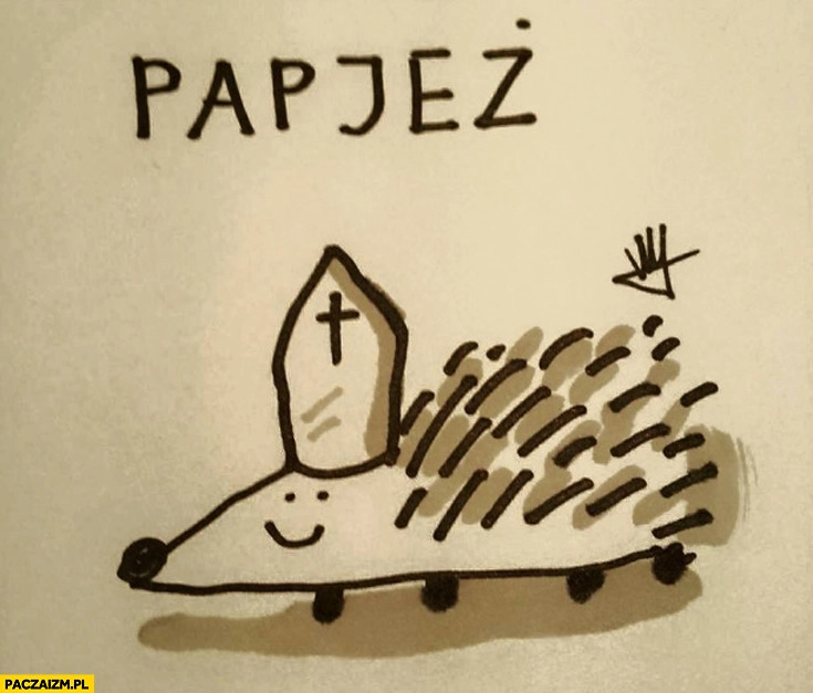 
    Papjeż papież jeż