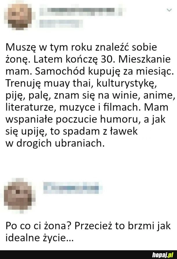 
    Idealne życie