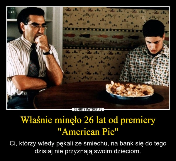 
    Właśnie minęło 26 lat od premiery "American Pie"