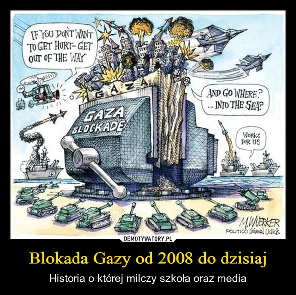 
    Blokada Gazy od 2008 do dzisiaj