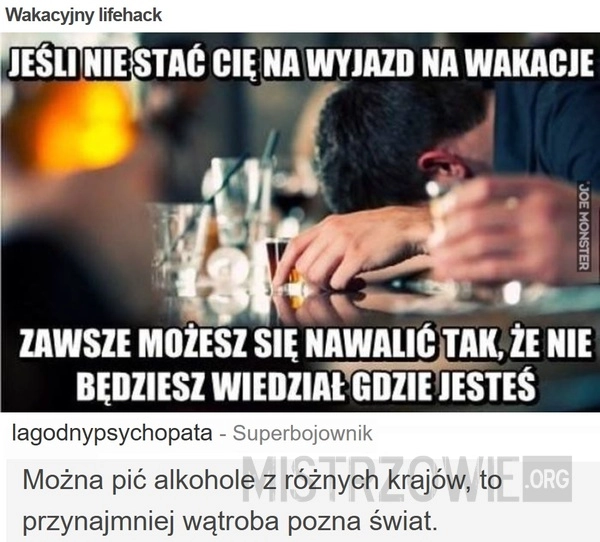 
    Wakacyjny lifehack