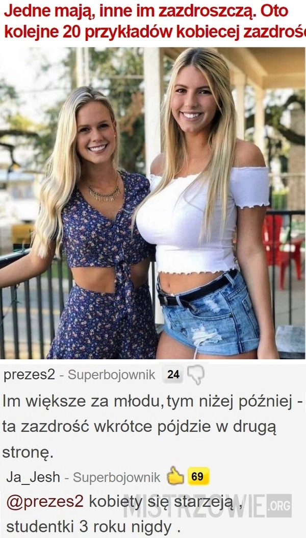 
    
			Jedne mają, inne im zazdroszczą					