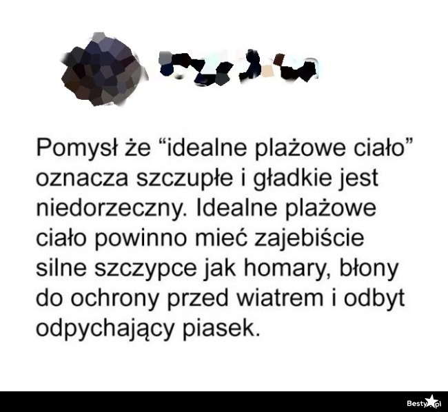 
    Idealne plażowe ciało 