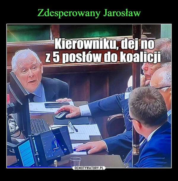 
    Zdesperowany Jarosław