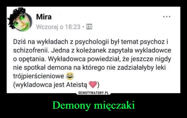 
    Demony mięczaki