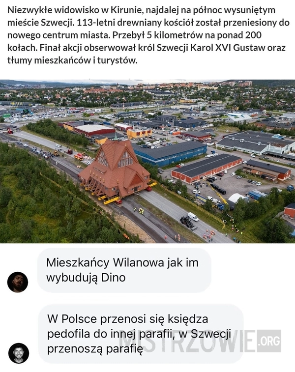 
    Szwecja idzie z duchem czasu