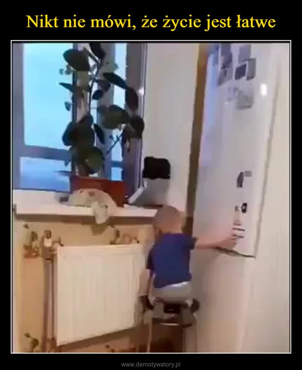 
    Nikt nie mówi, że życie jest łatwe