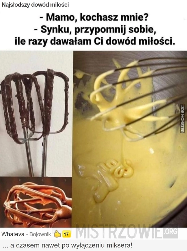 
    
			Najsłodszy dowód miłości					