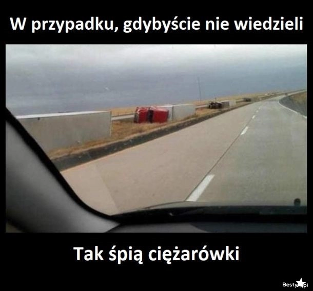 
    Śpiące ciężarówki 