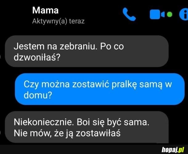 
    Pytanie do mamy