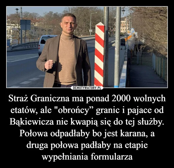 
    Straż Graniczna ma ponad 2000 wolnych etatów, ale 