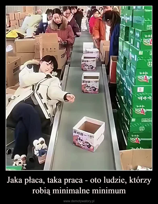 
    Jaka płaca, taka praca - oto ludzie, którzy robią minimalne minimum