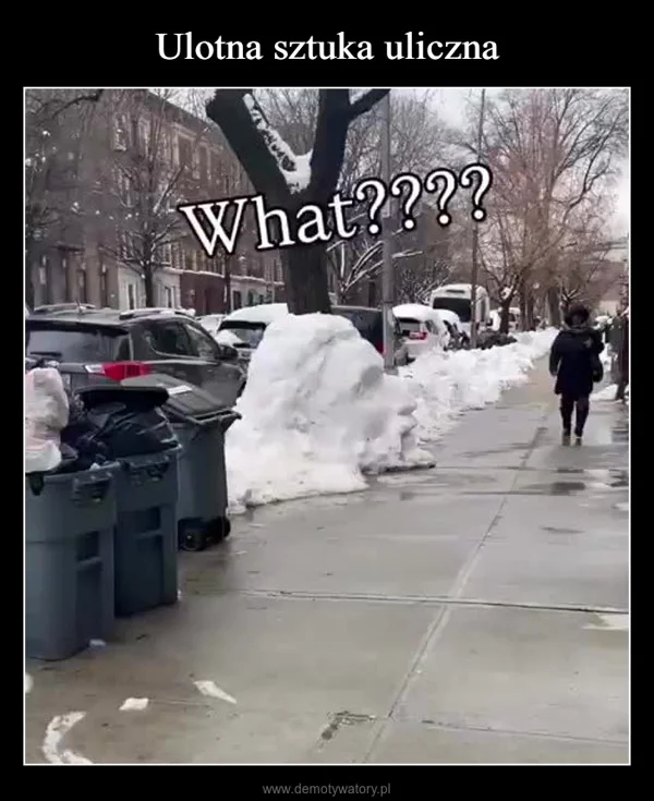 
    Ulotna sztuka uliczna