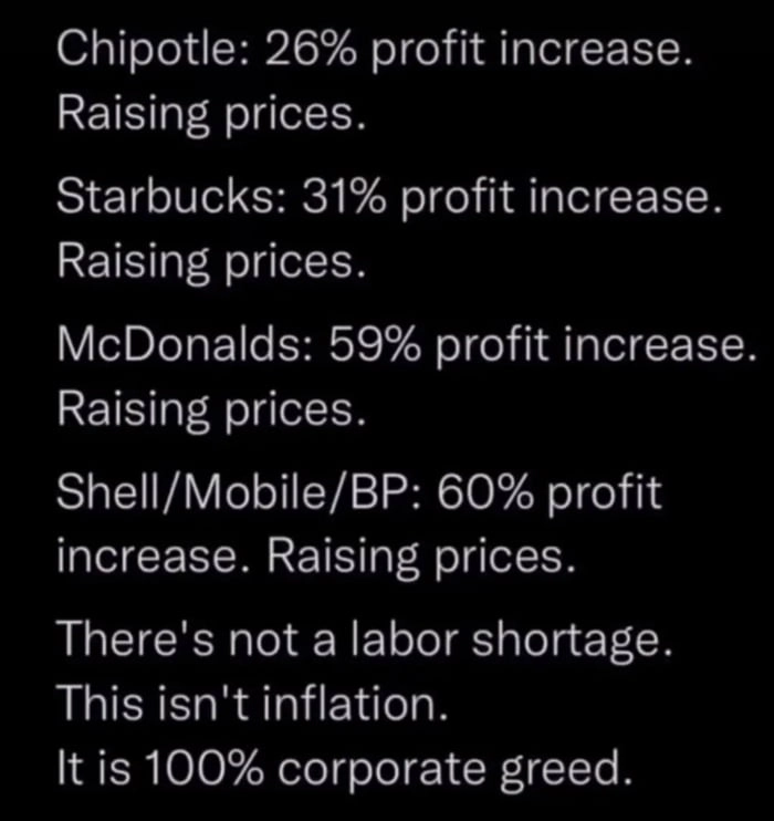 Suck it up boy, shareholders need moar profit$