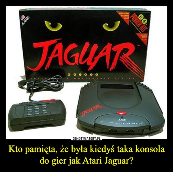 
    Kto pamięta, że była kiedyś taka konsola do gier jak Atari Jaguar?