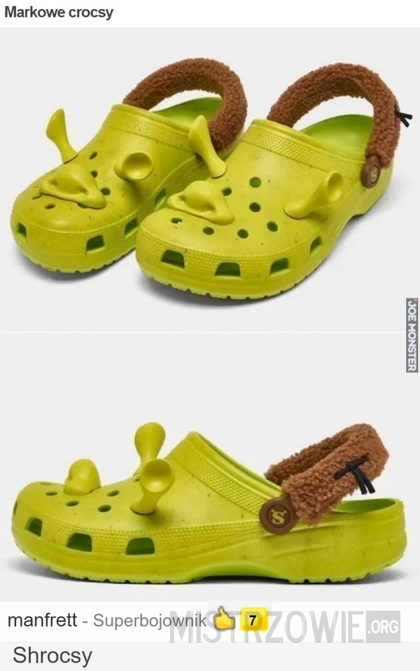 
    Markowe crocsy