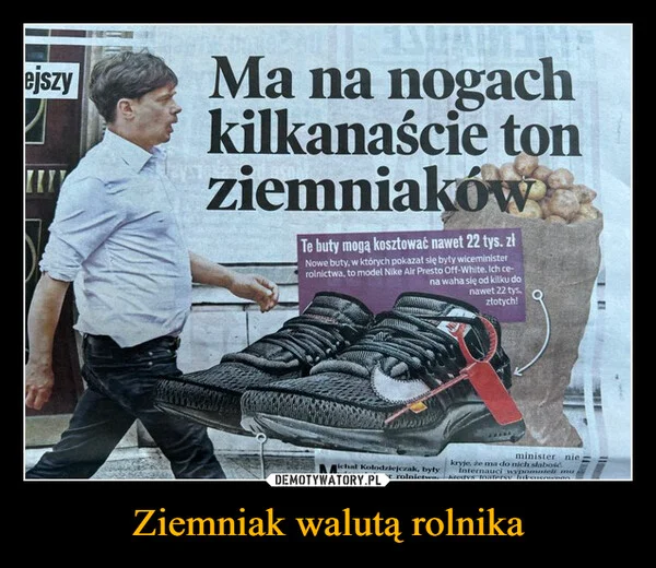 
    Ziemniak walutą rolnika