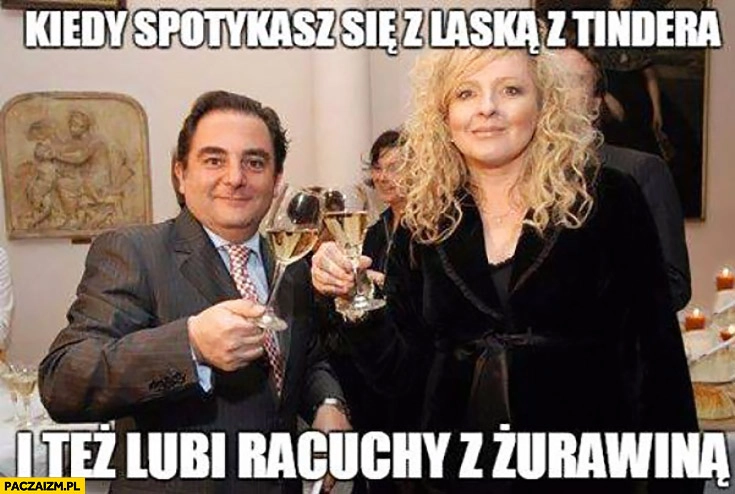 Kiedy spotykasz się z laską z Tindera i też lubi racuchy z żurawiną