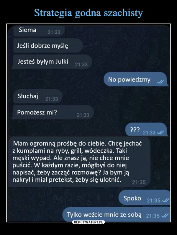 
    Strategia godna szachisty