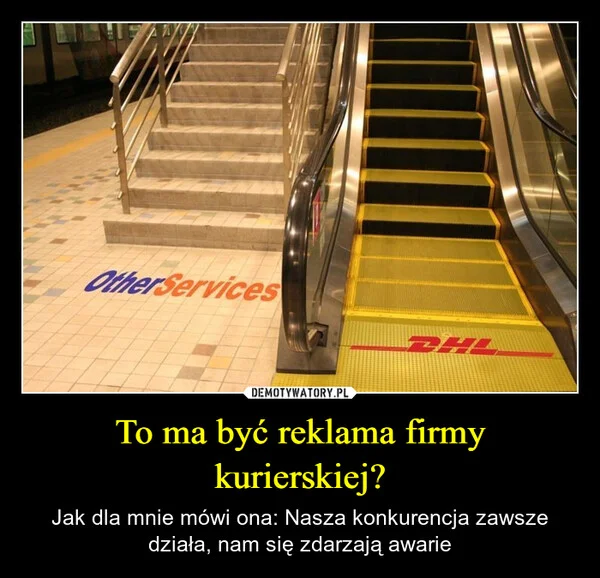 
    To ma być reklama firmy kurierskiej?