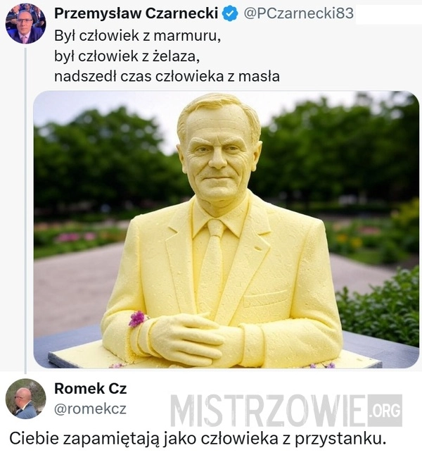 
    Człowiek z masła